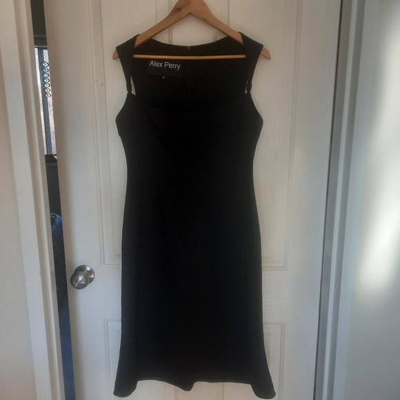 Alex Perry black mid length dress - Picture 3 of 3